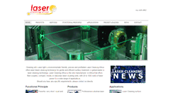 Desktop Screenshot of lasercleaningafrica.com